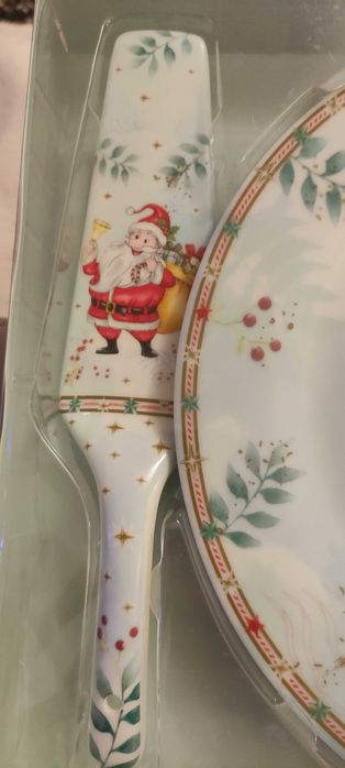 Prato para bolos de Natal