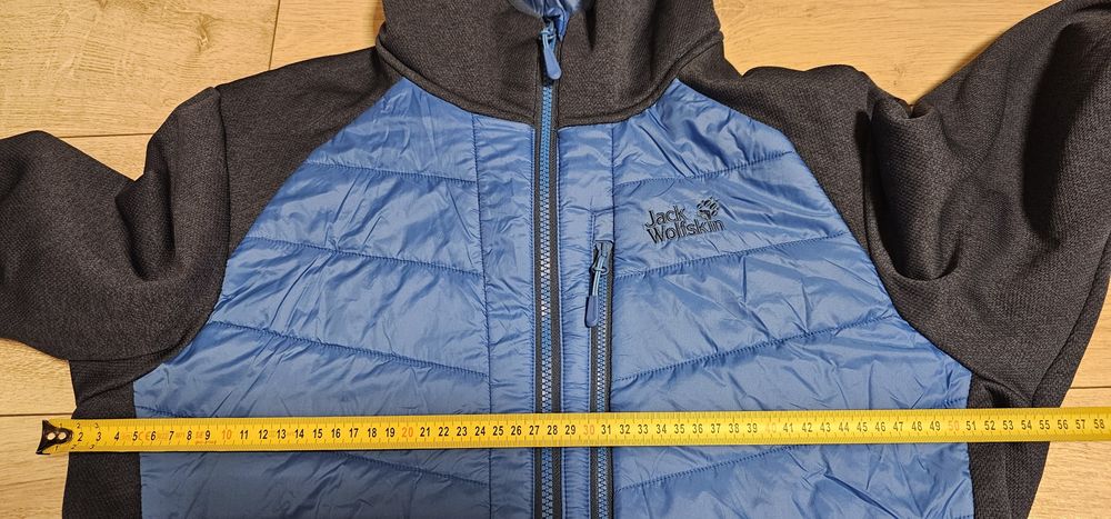 Jack Wolfskin kurtka męska rozmiar L z kapturem wymiary na foto