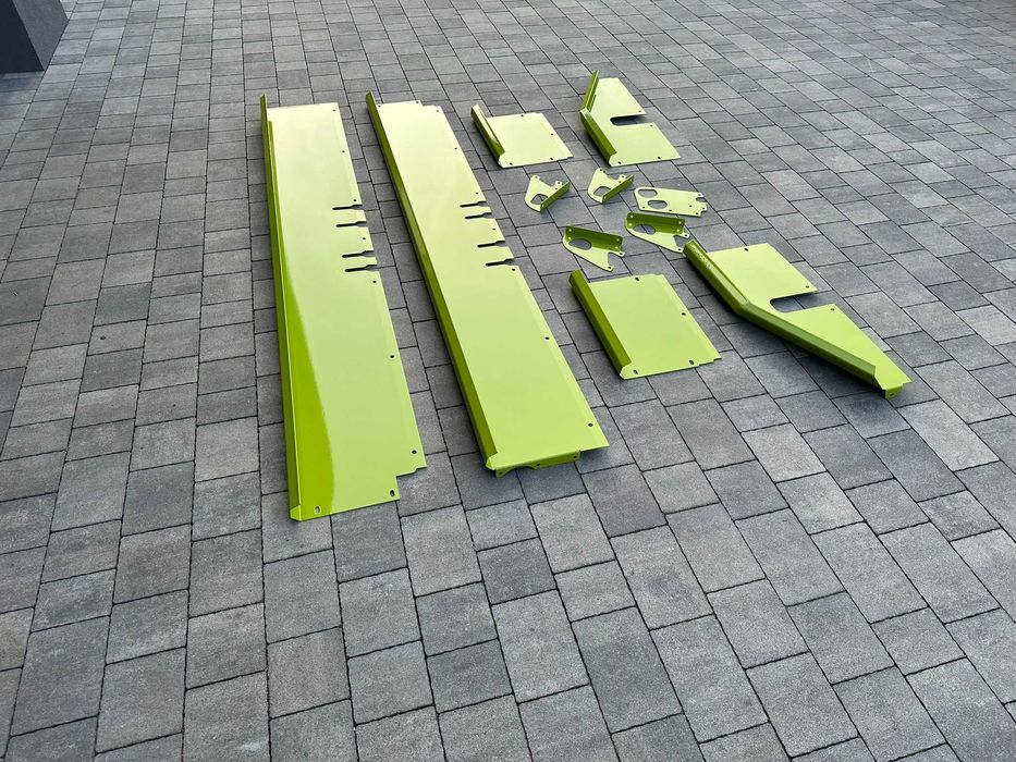 Blacha przeciw odpryskiwaniu ziarna Heder Claas Vario Cerio 620 Trion