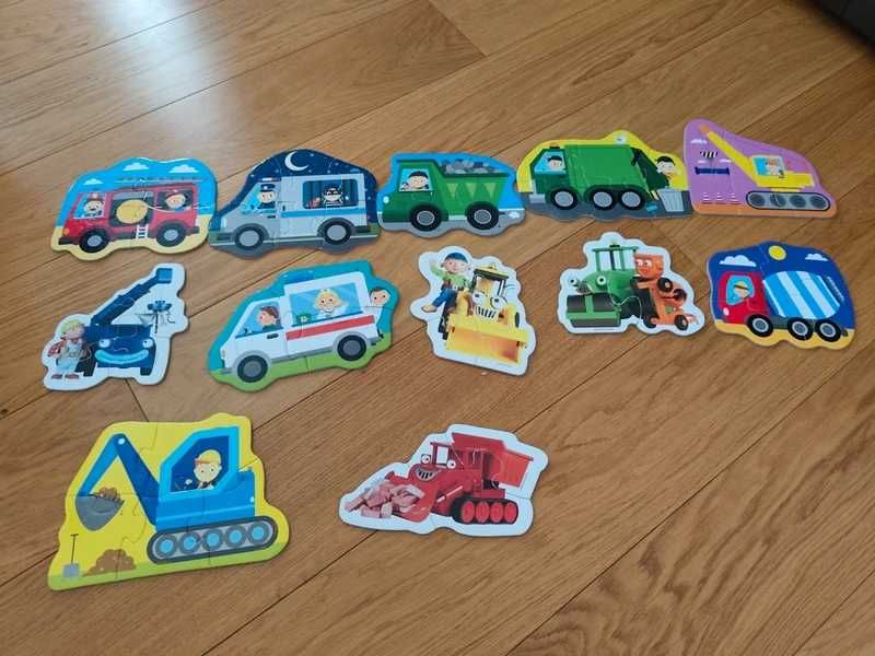 Duży zestaw puzzli dla Malucha, pierwsze puzzle