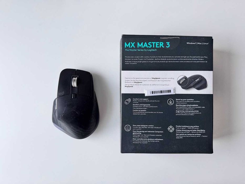 Logitech MX Master 3 Graphite – бездротова офісна миша