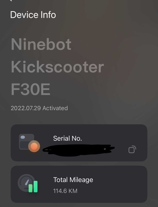 Ninebot KickScooter F30E