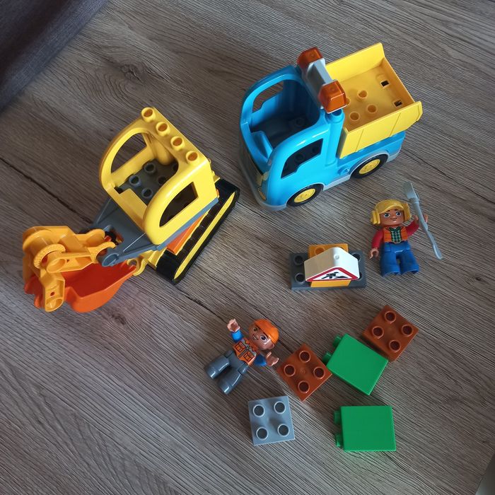 Lego duplo 10812 koparka i wywrotka