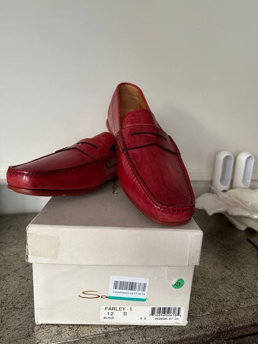 лофери Santoni   Натуоальна шкіра