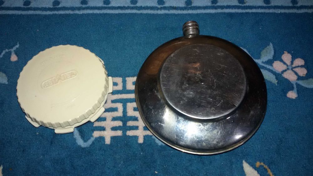 Фляга 1 литр из нержавеющей стали  / производство  СССР /