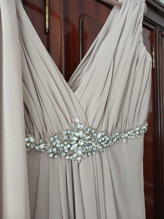 Cerimónia vestido tamanho S