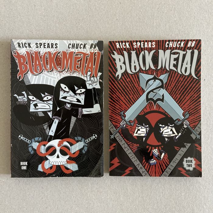Black Metal — Two Volumes (One Damaged)