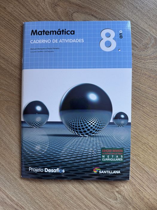 Desafios- Matemática - 8º ano - Caderno de atividades