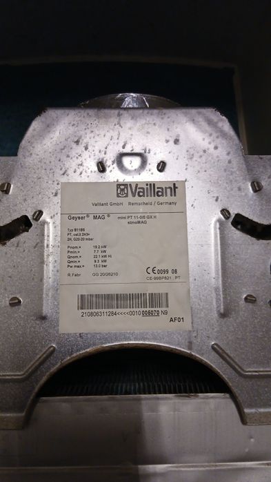 Esquentador vaillant gas natural hidrogerador
