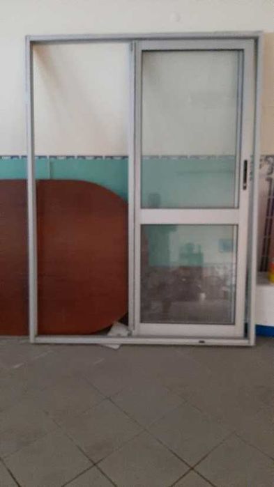 porta de alumino de correr