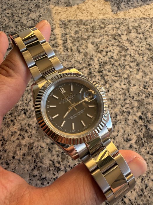 Relógio Automático Seiko Mod Datejust
