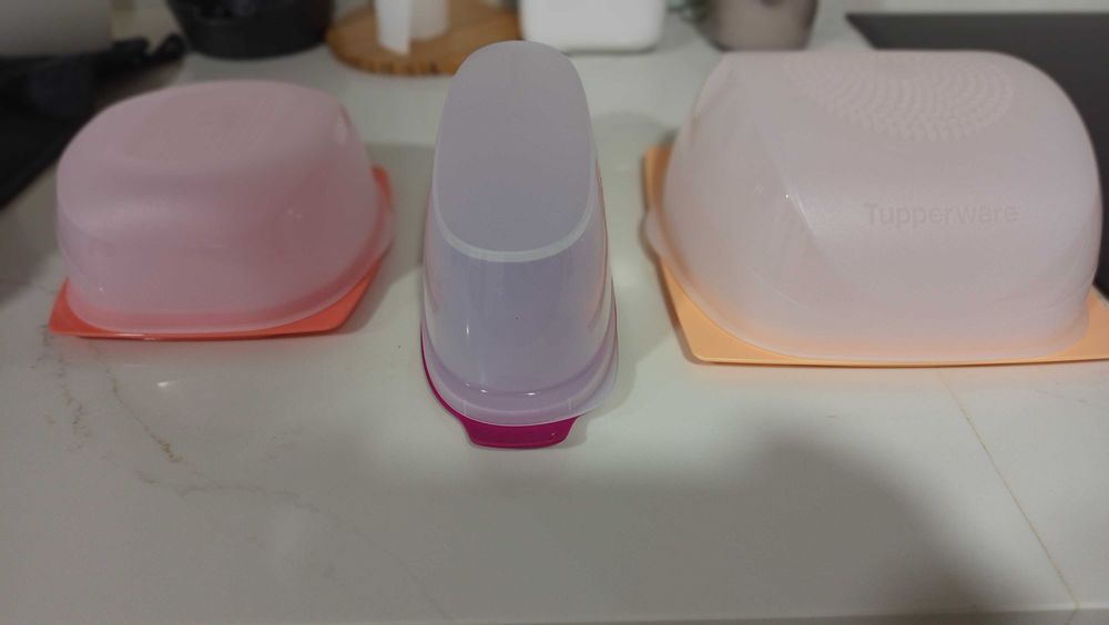 conjunto de caixas para queijos e enchidos Tupperware424237839156531201