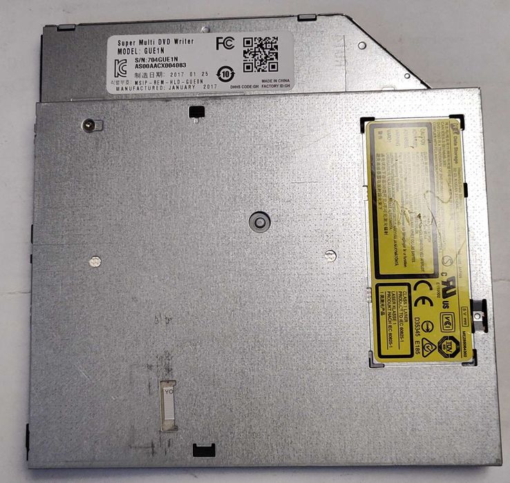 DVD±RW привід для ноутбука SATA 9.5mm Hitachi-LG GS40N GUE1N SuperSlim