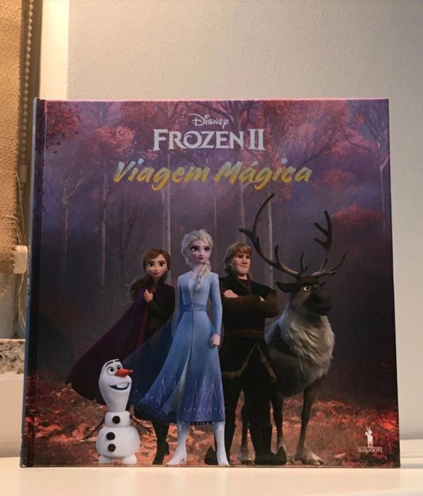 Livro " Frozen 2 - A viagem Mágica "