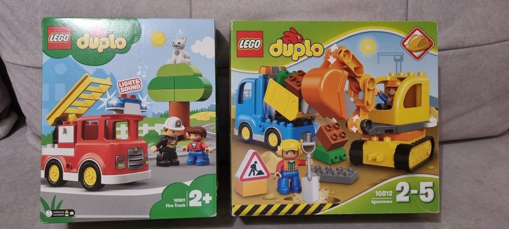 Lego duplo 2 zestawy - 10901,10812.