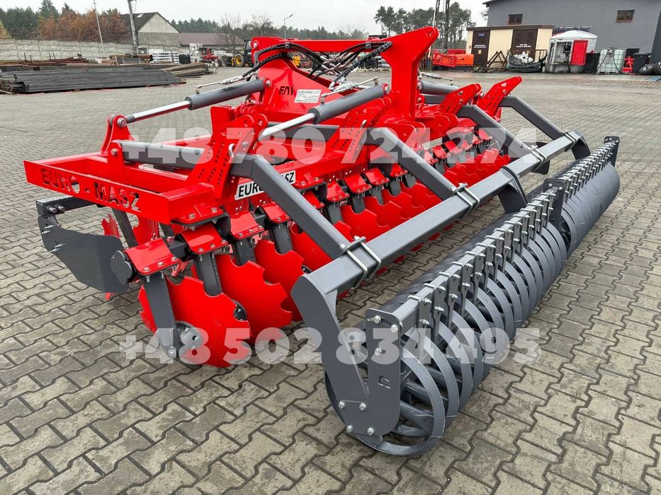 BRONA TALERZOWA agregat talerzowy EURO-MASZ hydraulicznie składana