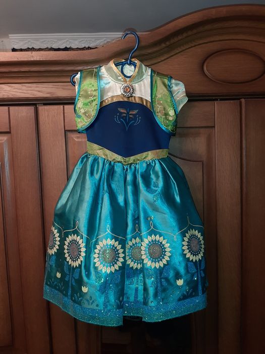 Карнавальный костюм Принцесса, Дисней от 3-4 лет+ корона