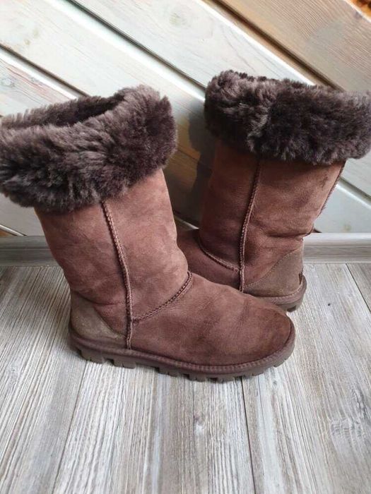 Уггі високі шкіра овчина Ugg Australia 39р оригінал