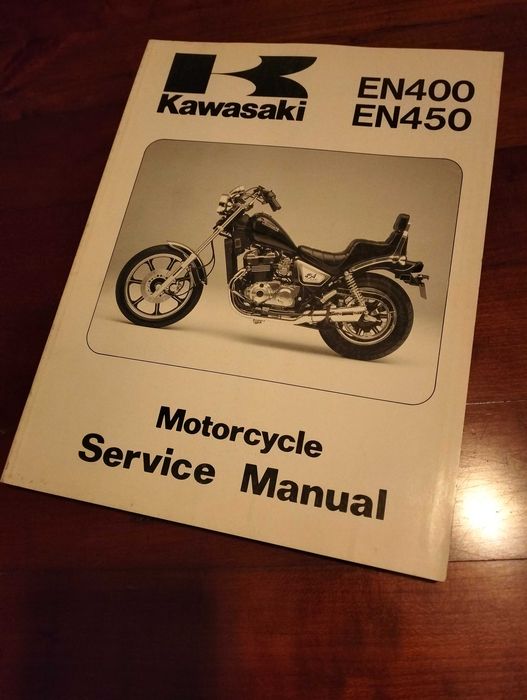 Manual técnico oficial -  Kawasaki EN 400 e EN450