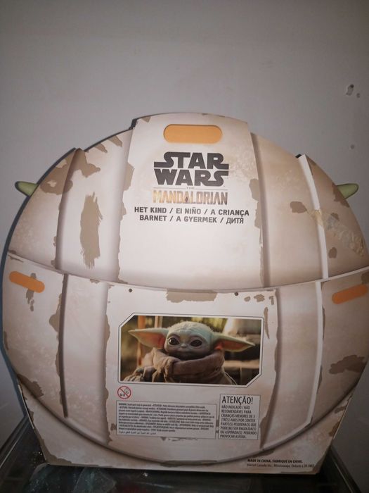 Star Wars The Mandalorian The Child baby Yoda, Mattel +3 anos, peluche