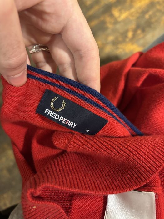 Fred Perry светр з меріноса