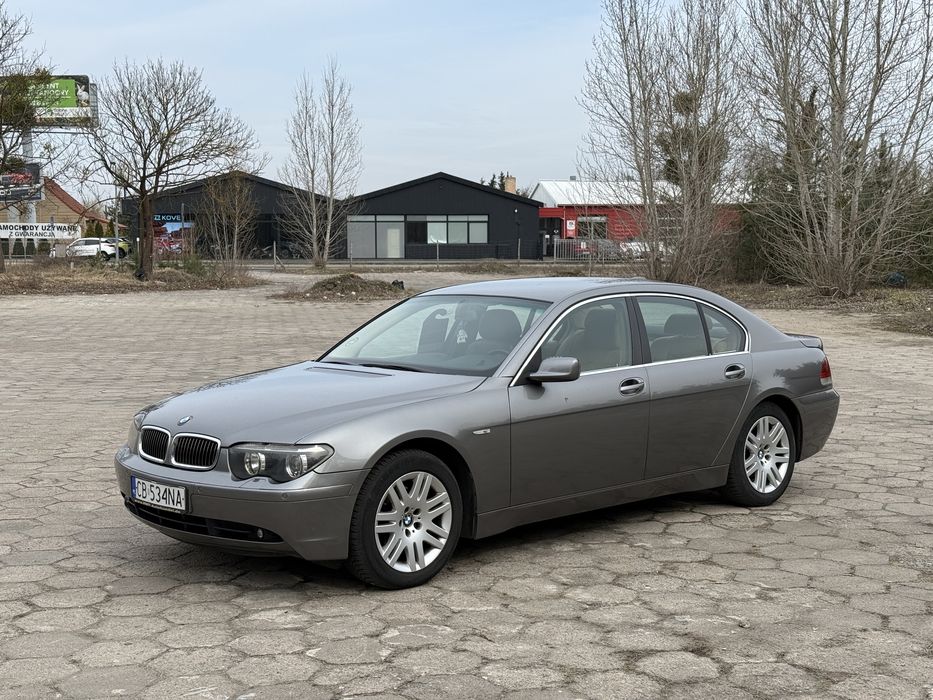 BMW 730d 3.0d M57 zeliwny blok 260 koni w oryginalnym lakierze Zadbana Zamiana e65