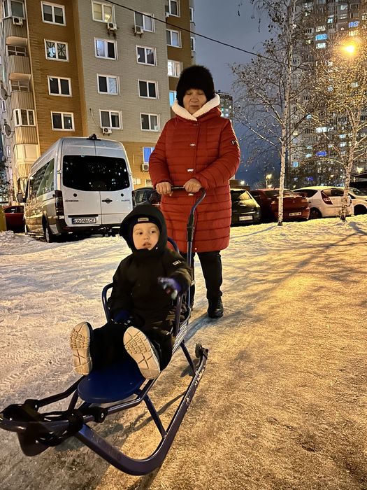 Санки з колесами