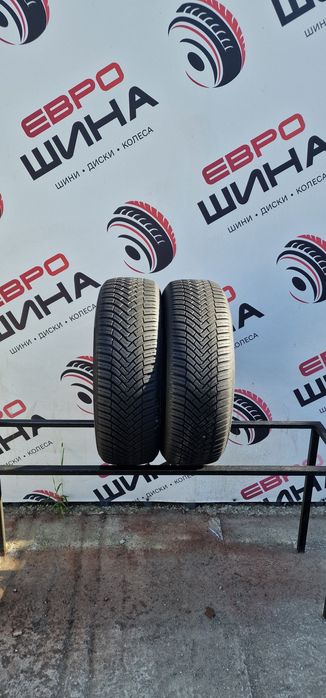 Всесезонка 195/65/R15 2шт 6.8 мм Continental Колеса Шини Резина Склад