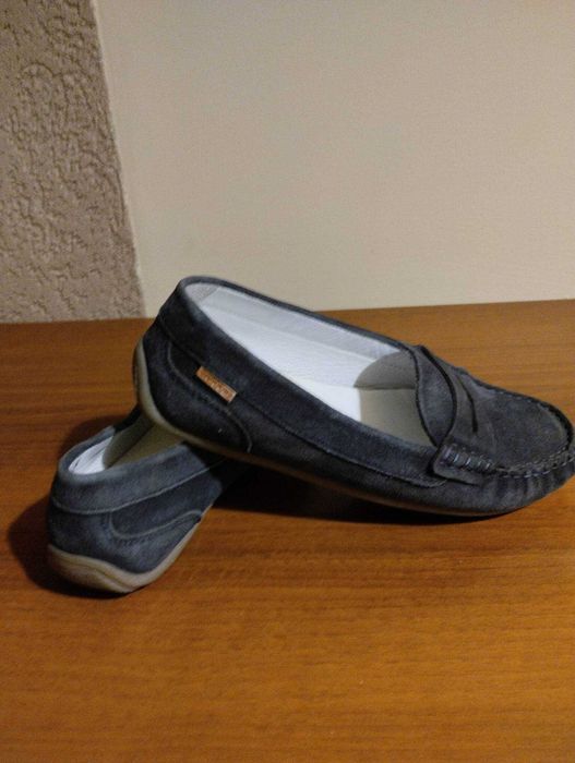 Lasocki mokasyny dla chłopca, roz 32, granatowe