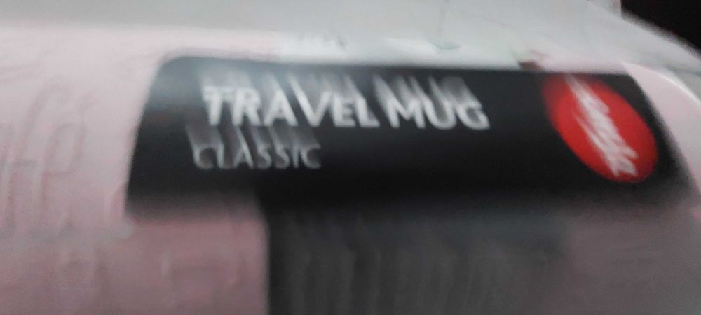 Emsa  Kubek termiczny 0,5l Różowy, 100% szczelny, stalowy