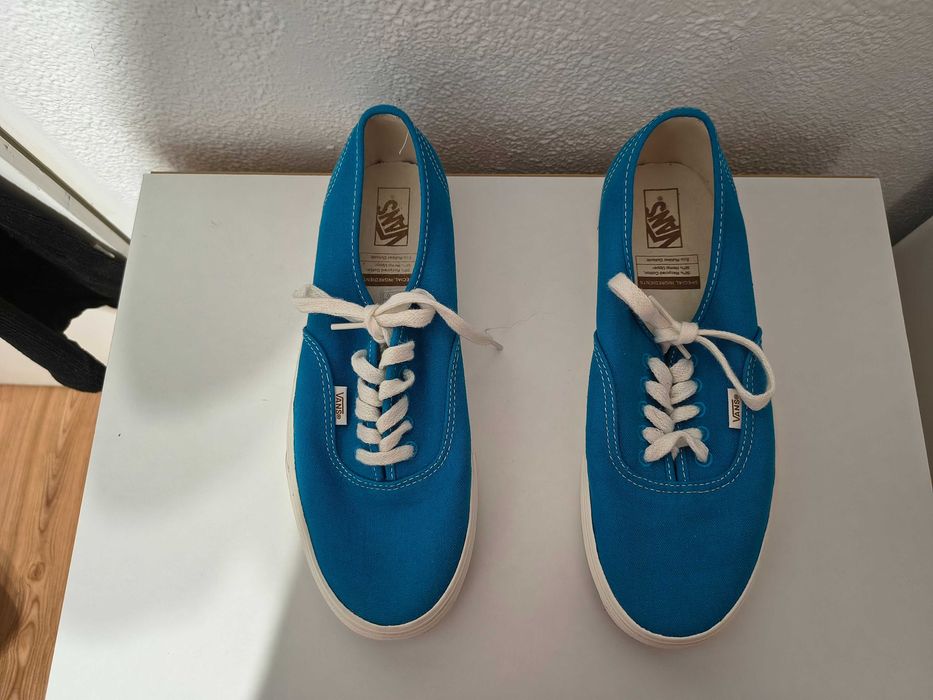 Vans tenisówki niebieskie unisex r.42 wkładka 27 cm