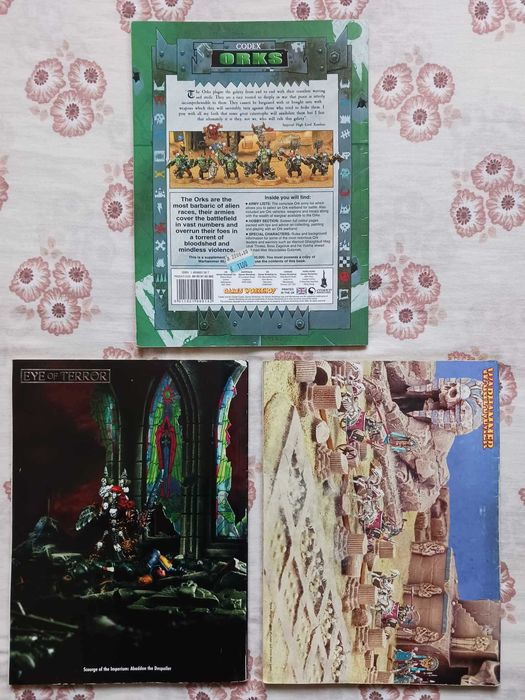 Codex Warhammer 40k Orks + 2 revistas White Dwarf
