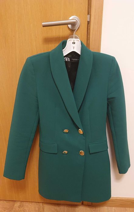 Blaser comprido da Zara