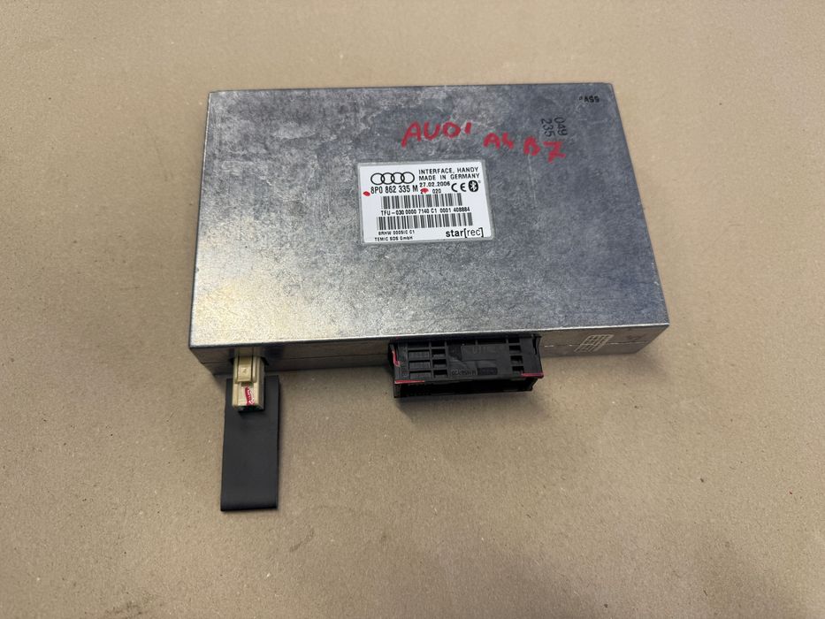 audi a3 8p a4 b6 b7 moduł sterownik bluetooth 8p0862335m