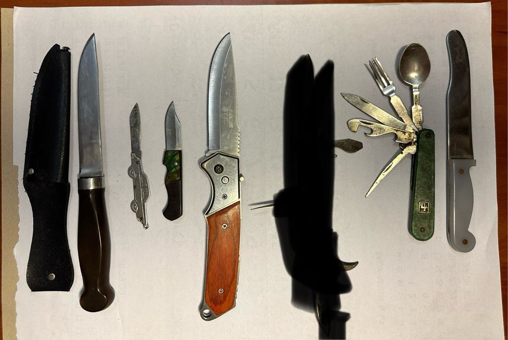 Нож складной  перочиный выкидной ссср