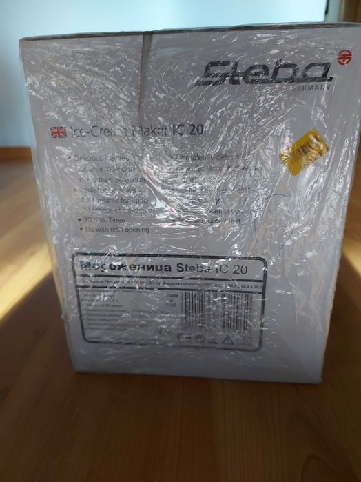 НОВА морожениця йогуртниця Steba IC 20 + 2 нові креманки
