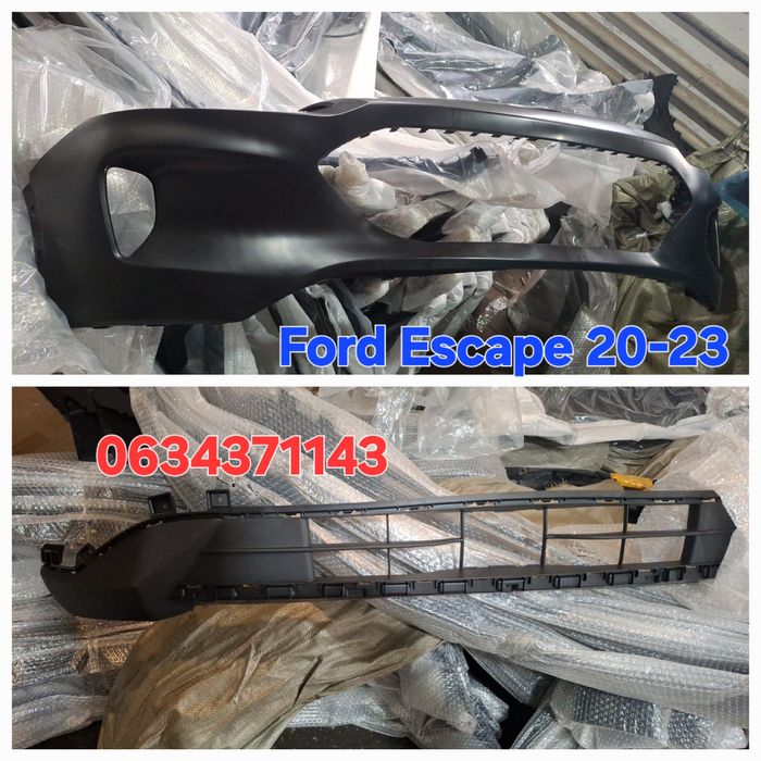 Бампер передній Ford Escape 20-23 жалюзі фара молдинг LJ6Z17D957AAPTM