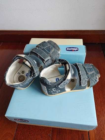 Sandálias da chicco de menino