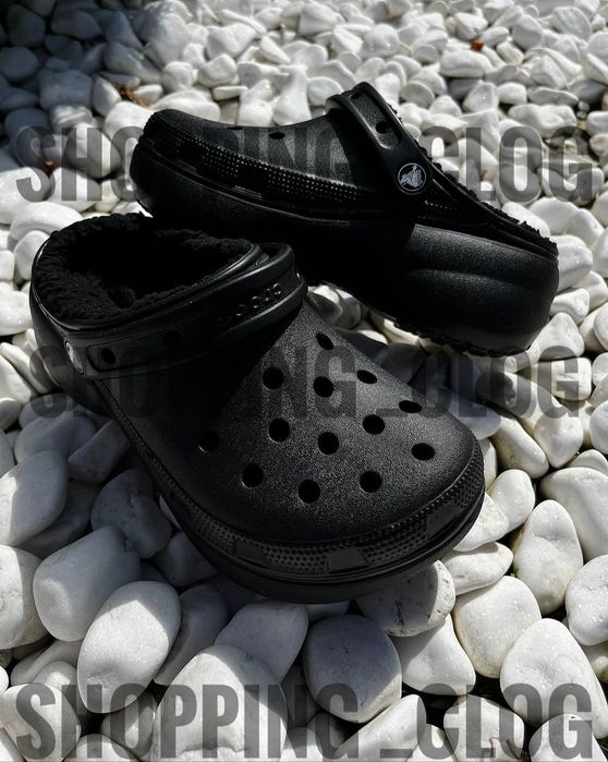 Жіночі Крокси Утепленні на Платформі Crocs Classic Platform Lined