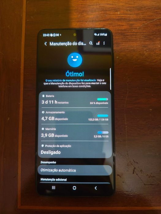 Samsung Galaxy M52 5G – 8GB RAM / 128GB – Bom estado