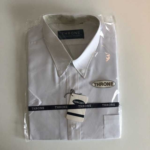 Vendo Camisa Homem, Branco, Manga Curta, Tam: 44/45