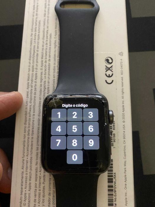 Apple IWatch Series III vidro partido