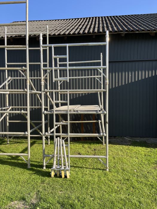 Rusztowanie 7m aluminiowe jezdne