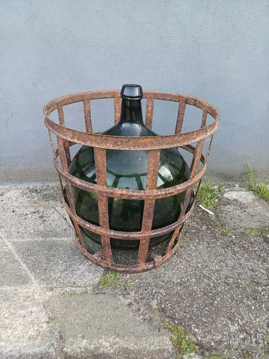 Grande garrafão em vidro