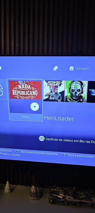 PlayStation 4 com jogos