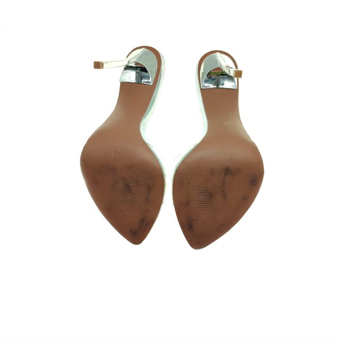 Sandalias / Mules transparentes de salto alto