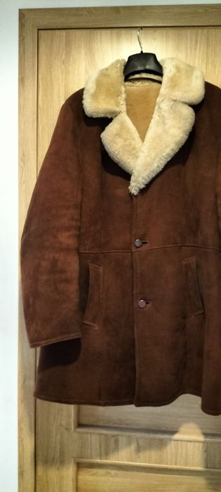 Kożuch męski ze skóry owczej