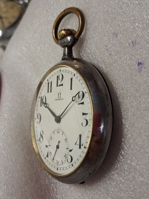 Часы карманные швейцарские механические OMEGA