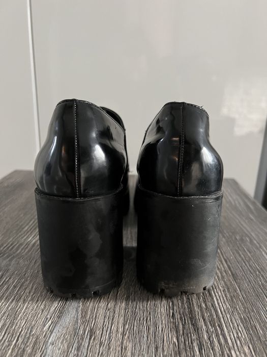 Botki lakierki platforma korurn Zara Trafaluc 39