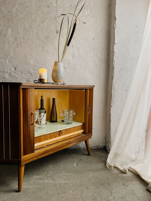 Barek, szafka narożna, komoda vintage lata 60/70te